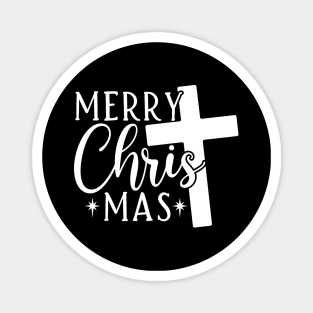 Merry Christ-Mas Magnet